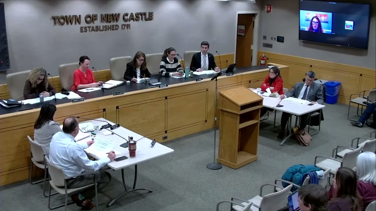Town Board of New Castle Work Session & Meeting 2/10/26