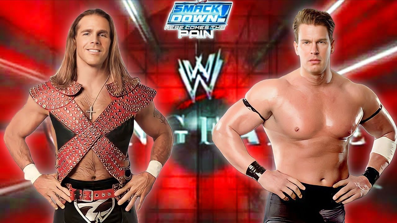 WWE Shawn Michaels vs Bradshaw SmackDown Here Comes The Pain | PCSX2 Emulator 