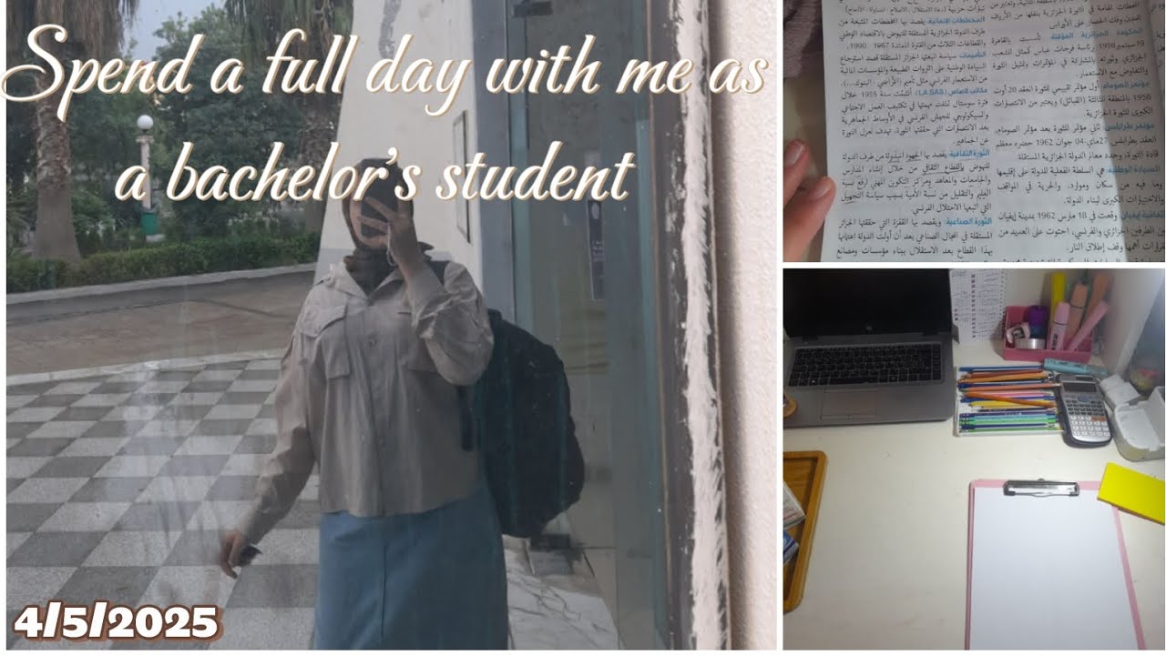 يوميات طالبة بكالوريا ❤ باقي 10 ايام للباك 😭 +motivation 🎀