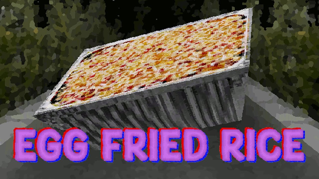 a horror game about egg fried rice