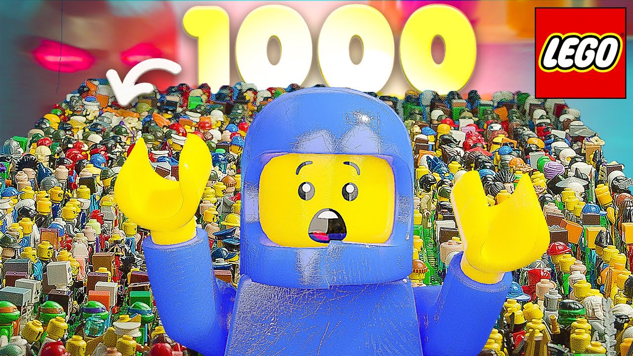 КУПИЛИ 1000 МИНИФИГУРОК ЛЕГО*