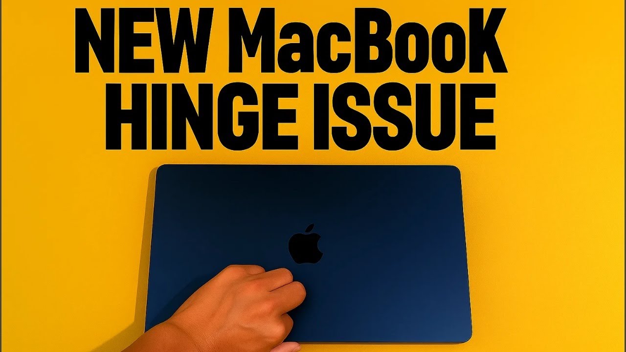 New MacBook Hinge Issue? 😱 | Brand New But Already Problem