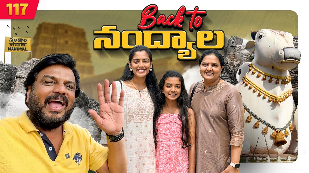 Tirucharnur Temple 🛕| Back to Nandyala 😍| VAAS Family | Telugu vlogs