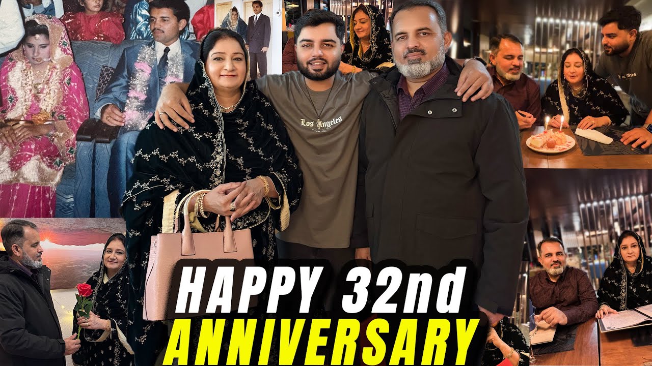 Finally Ami & Abu’s 32nd Anniversary Celebration Vlog! 🥳 Sab Family Walo ke Saat!😍
