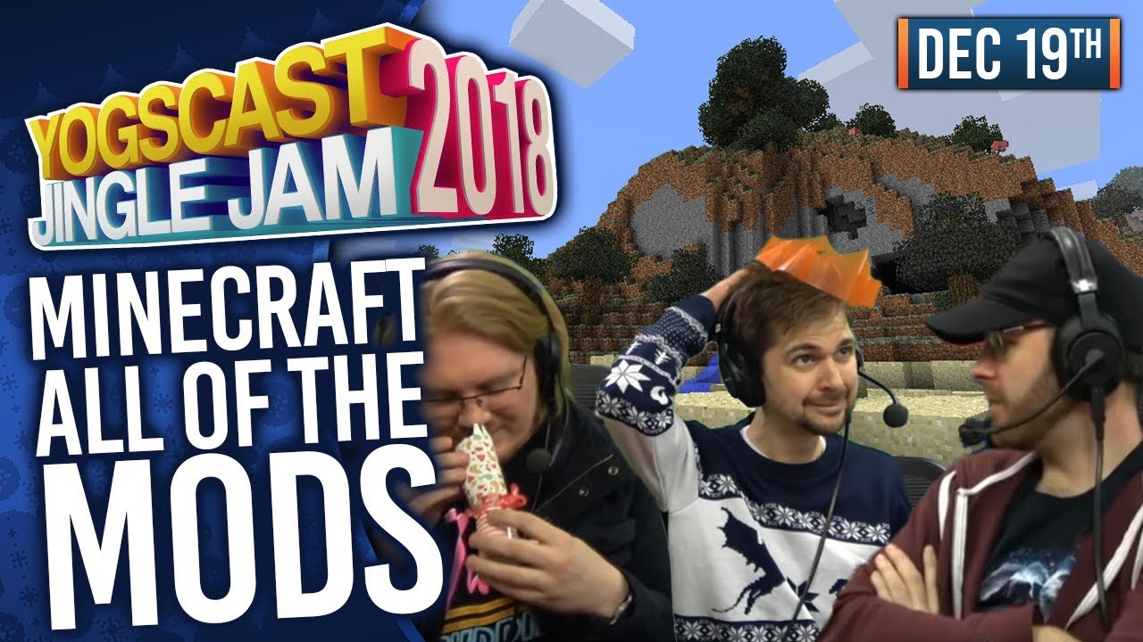 MINECRAFT w/ LEWIS, SJIN & DUNCAN! - YOGSCAST JINGLE JAM! - 19th December 2018
