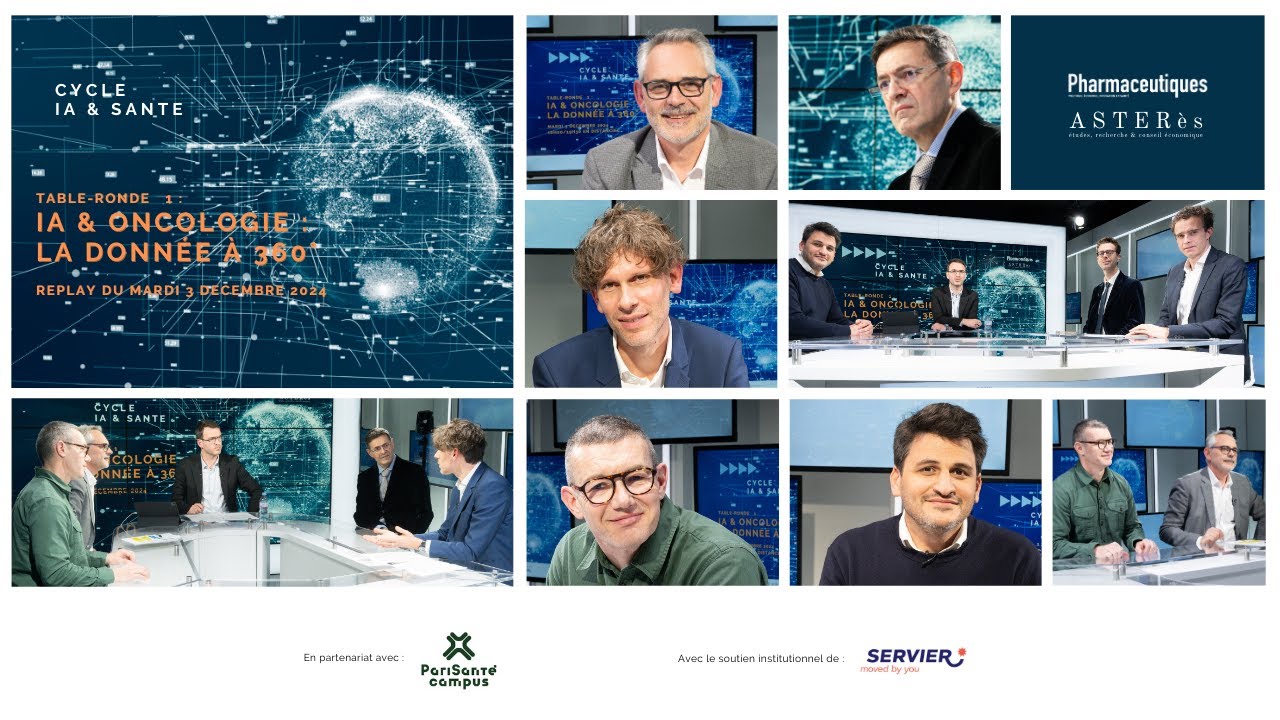 Cycle IA & santé I Table-ronde 1 : IA & oncologie, la donnée à 360° I 3 décembre 2024