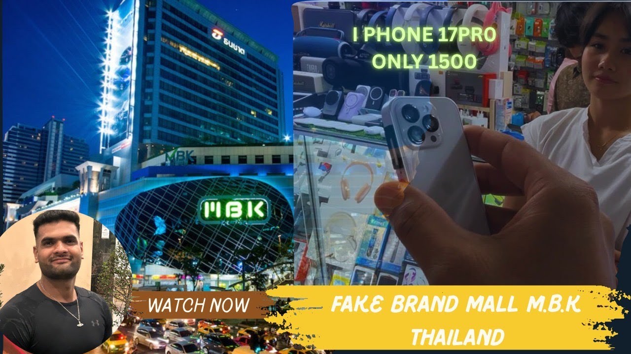  FAKE BRANDS & CHEAPEST ELECTRONICS MALL IN BANGKOK - 😱😱