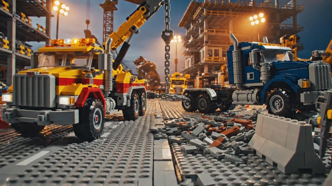 Epic LEGO Construction Building a Massive Technic