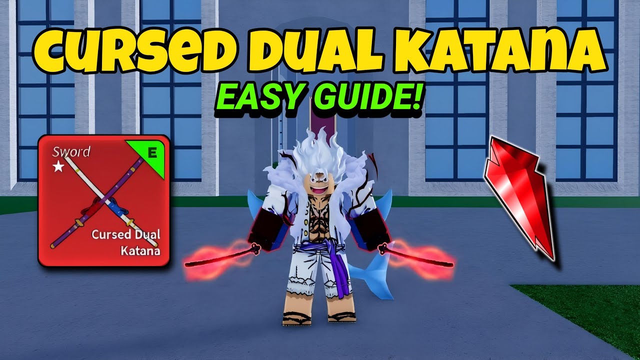 How To Get Cursed Dual Katana (CDK)[Easy Guide] | Blox Fruits