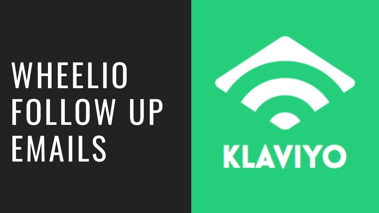 Follow Up Emails to Increase Revenue in Klaviyo (Wheelio for Shopify)