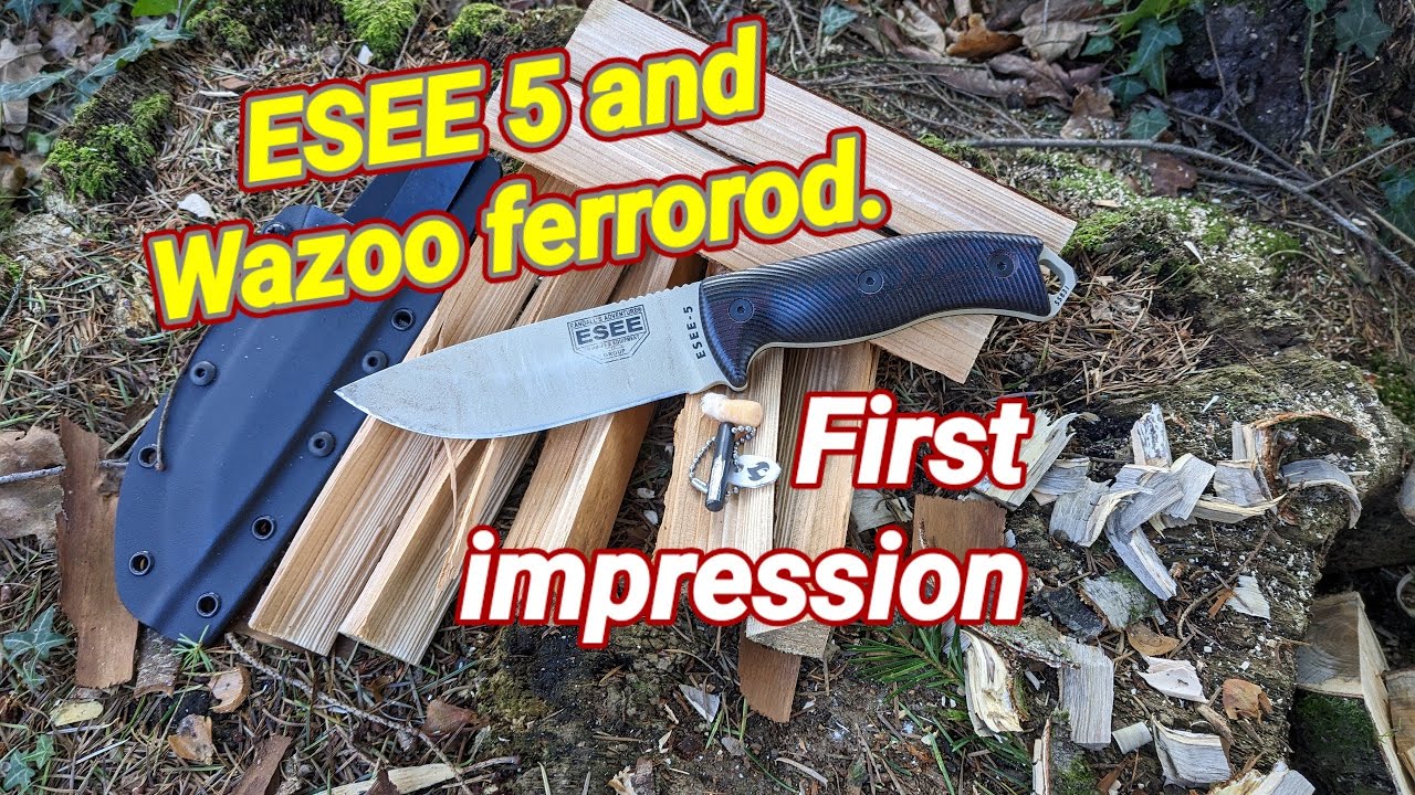 ESEE 5 and Wazoo ferrorod