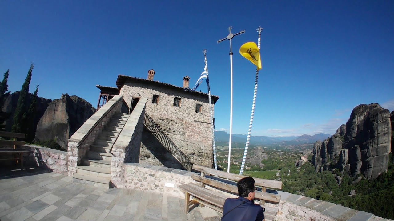 Meteora 2019 - Monastir Roysanoy /Panorama.