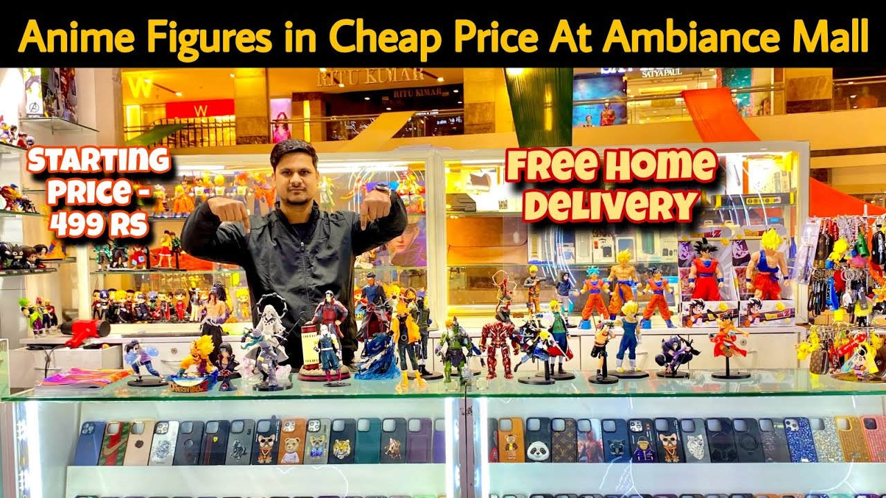 Anime Figures Shop in Delhi | Cheap Anime Figures Shop At Ambiance Mall Goregaon #anime #thercking