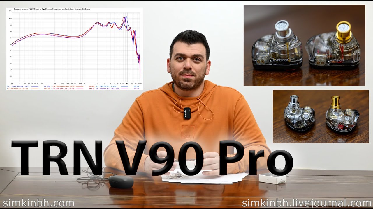 TRN V90 Pro.  Тест АЧХ, обзор арматурных динамиков всей линейки TRN V10 Pro