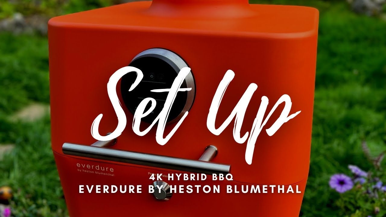 How to set up the Everdure by Heston Blumenthal 4k Electric BBQ - Hunter Gatherer Cooking HGC