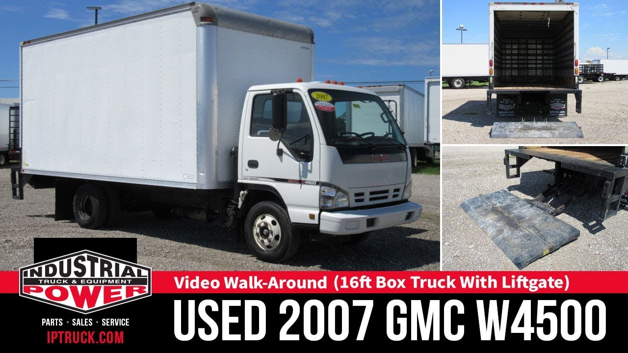 2007 GMC W4500 (16ft Box Truck with Lift gate) | IP Truck