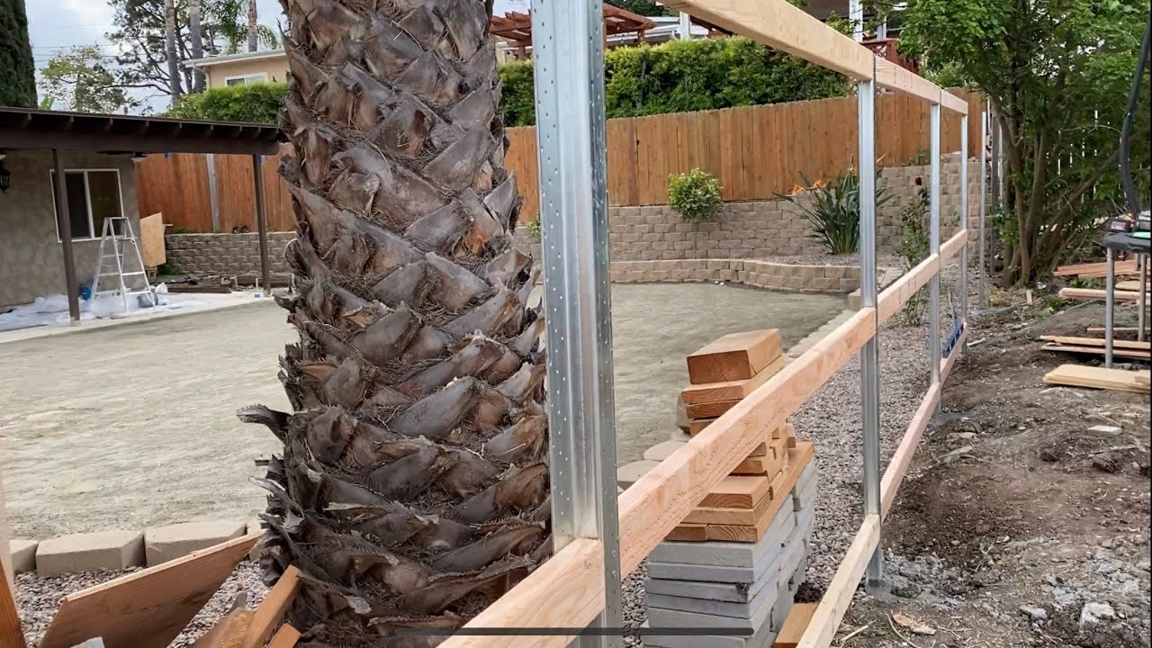 COMO HACER CERCO DE MADERA FACIL Y CUANTO COSTO / making a wood fence  how much i spent