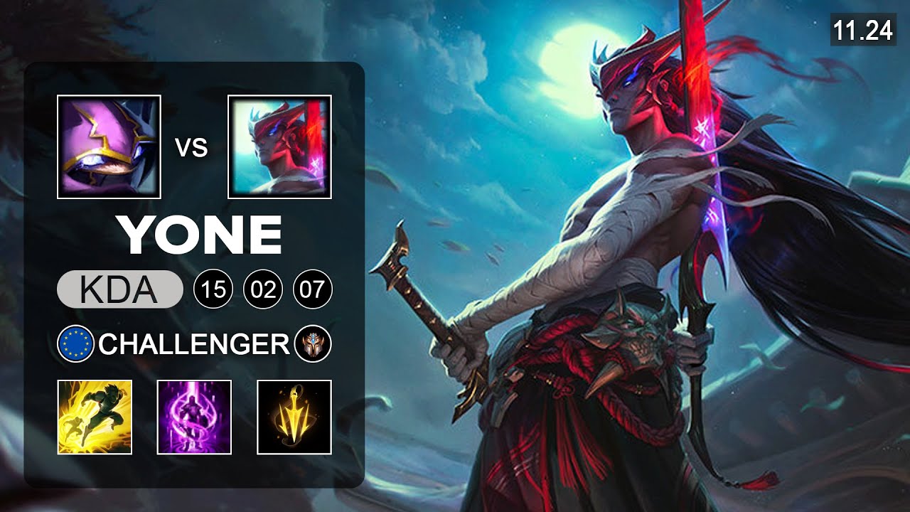 Yone Top vs Kennen - EUW Challenger - PreSeason 12 Patch 11.24