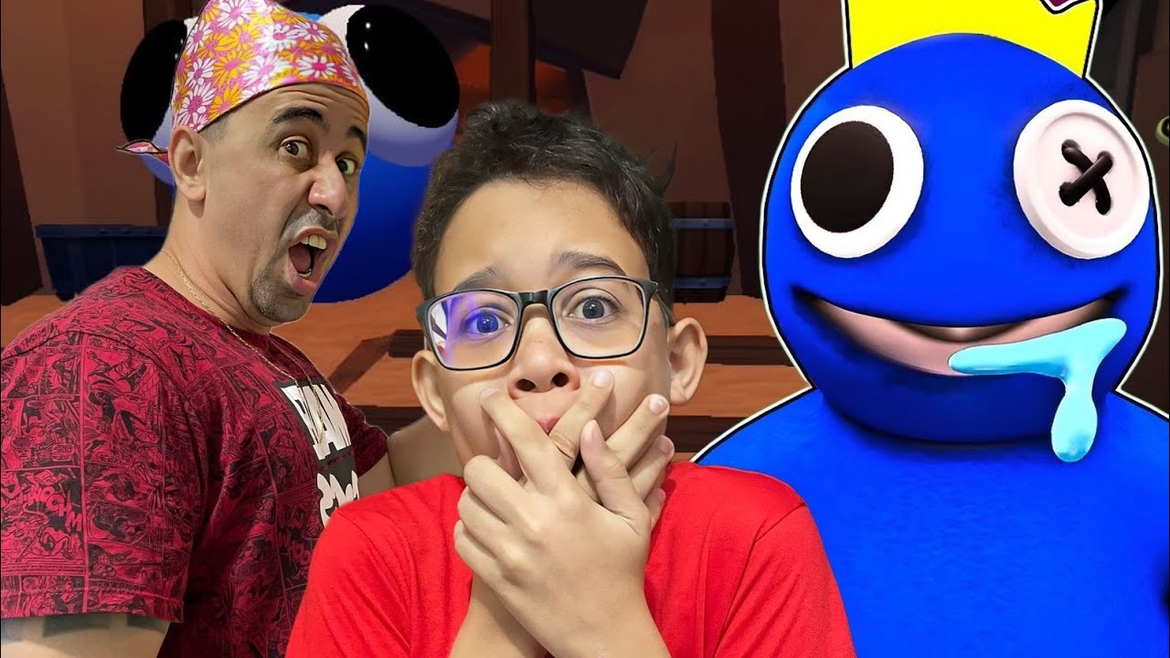 O MONSTRO AZUL BABÃO ATACOU NOVAMENTE (Roblox)