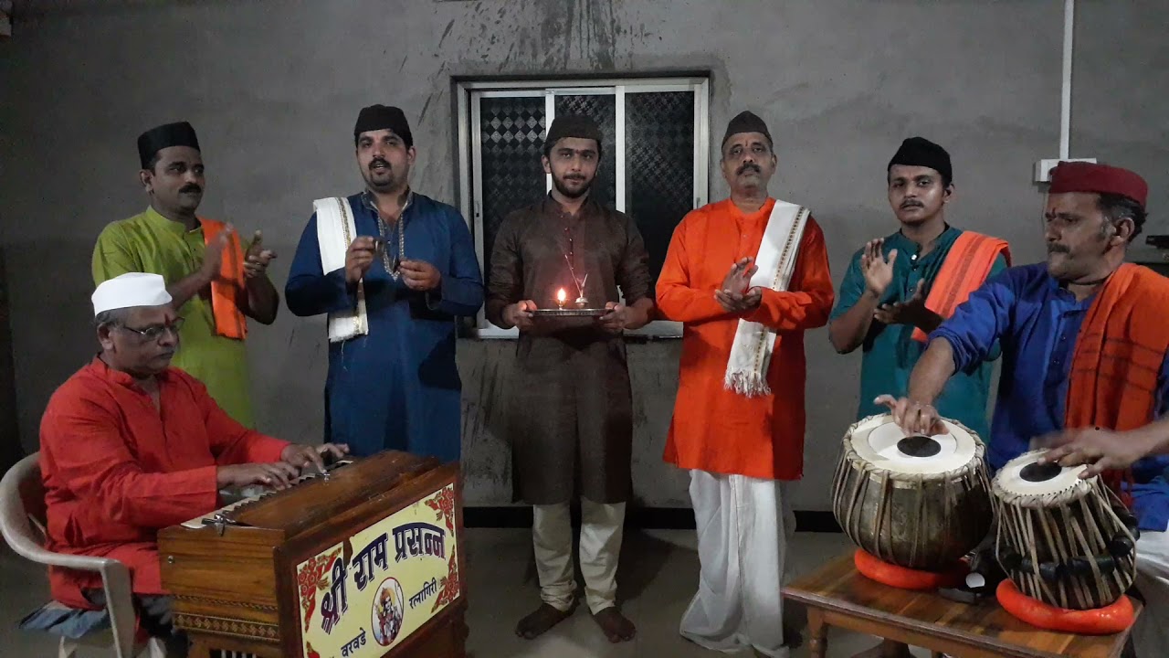 श्री आदित्येश्वर प्रासादिक भजन मंडळ वरवडे वरचे -- हनुमंताची आरती