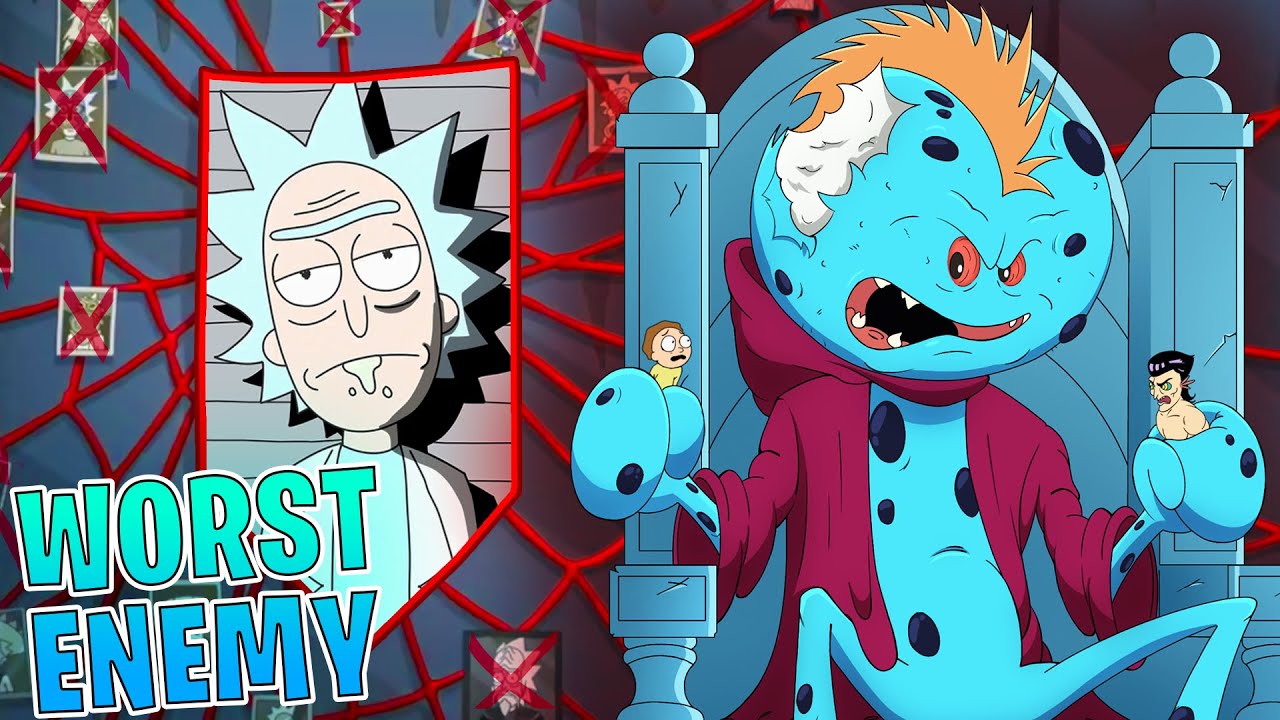 Evil Immortal Master Meeseeks Decides To Punish Rick & His Family - Rick And Morty