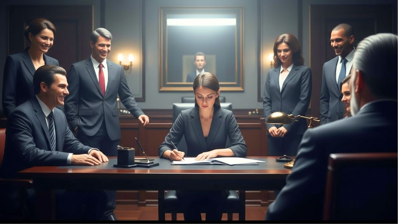 Everyone Laughed as She Signed the Separation — The Mafia Boss Wasn’t Prepared for the Truth