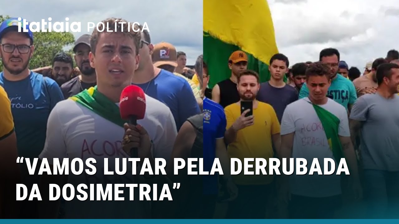 NIKOLAS RELATA DORES DURANTE 'CAMINHADA PELA LIBERDADE' E DIZ ESPERAR 'DERRUBAR' VETO DA DOSIMETRIA