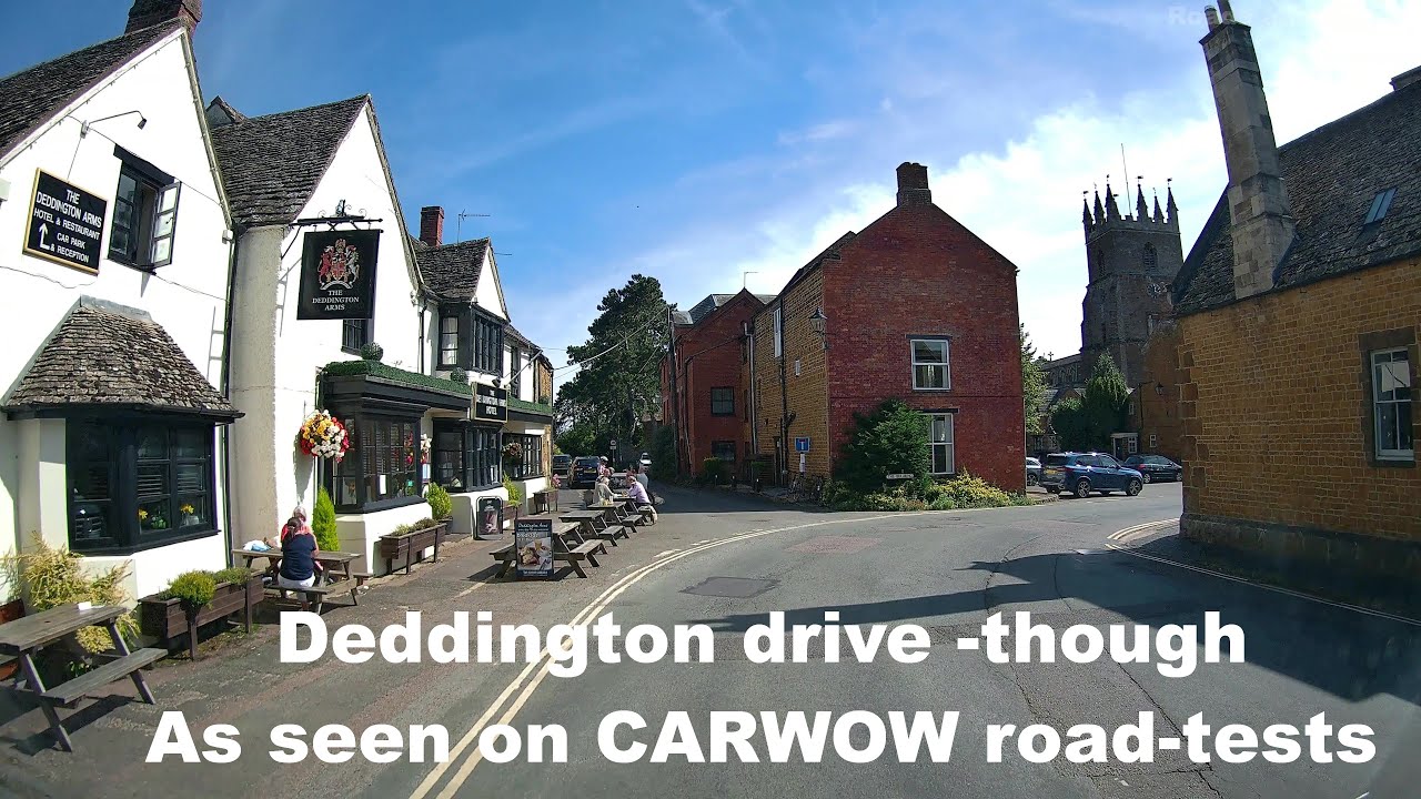 Deddington, Oxfordshire, England, UK. A CARWOW location.