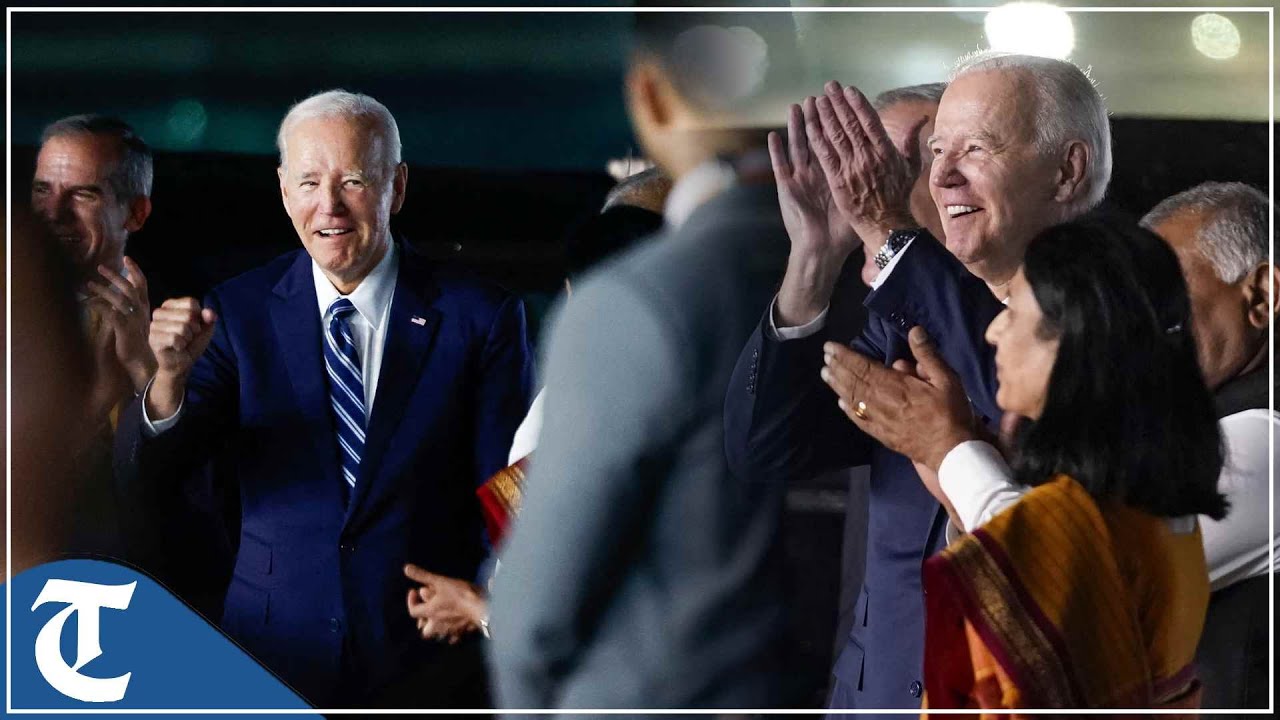 US President Joe Biden arrives in New Delhi to attend G20 Summit
