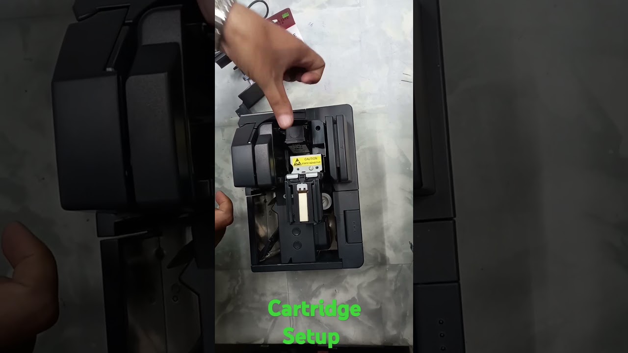 Canon CR120 Scanner Cartridge Setup