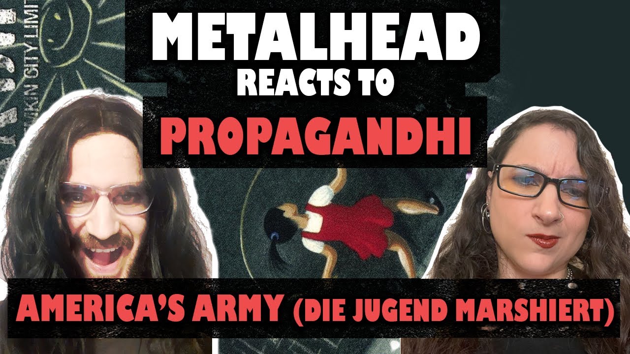 CONVERTING Metalhead to Propagandhi Fan - America's Army (REACTION)