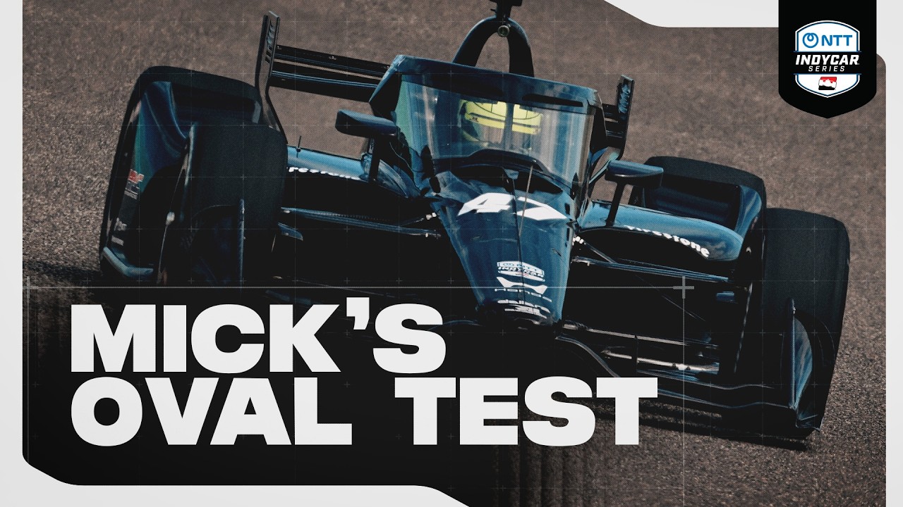 Mick Schumacher’s Respect for Ovals Grows After First Test | INDYCAR