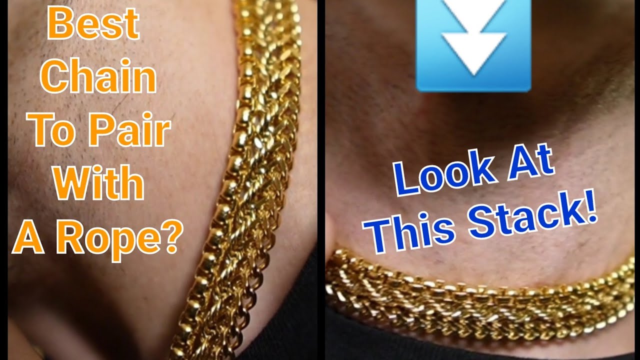 The Rope Chain Stack You Need! | Gold Jewelry Sizing