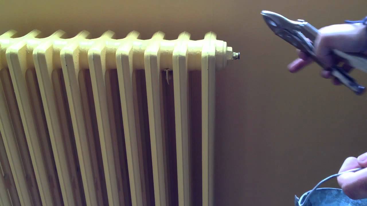 Purger un radiateur - conseil maison