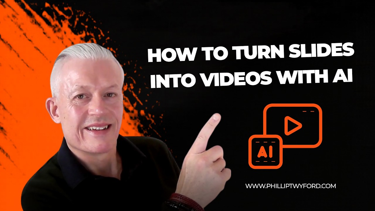 How to Turn Your Slides Into Videos with AI!
