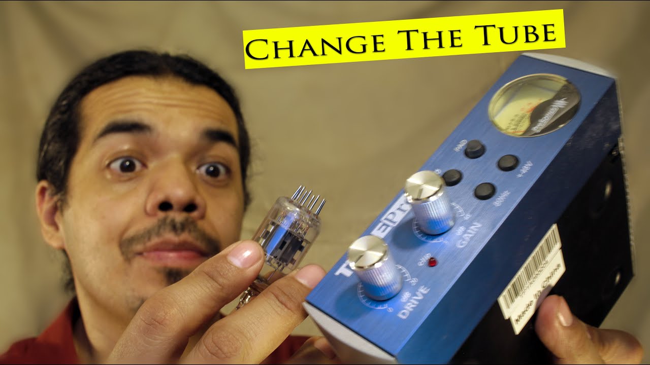 PreSonus TUBEPre Как заменить трубку с помощью трубки Tung Sol