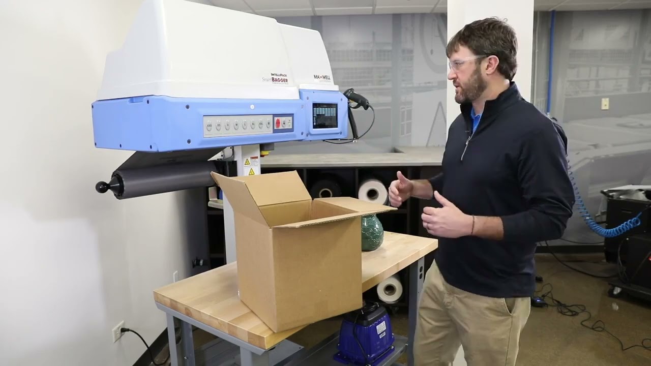 Pregis IntelliPack Foam-In-Place Packing Agile Bags