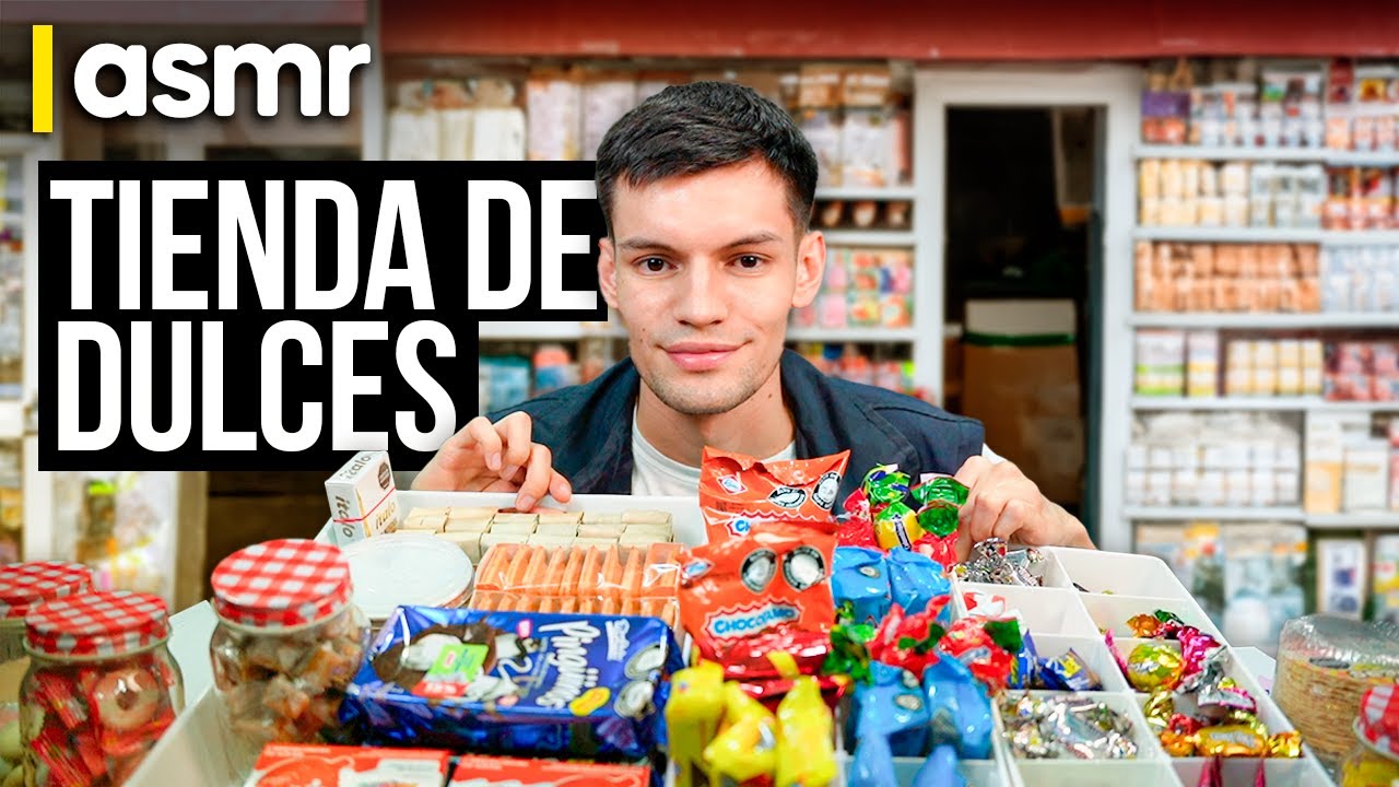 ASMR español roleplay para dormir vendedor de tienda de dulces