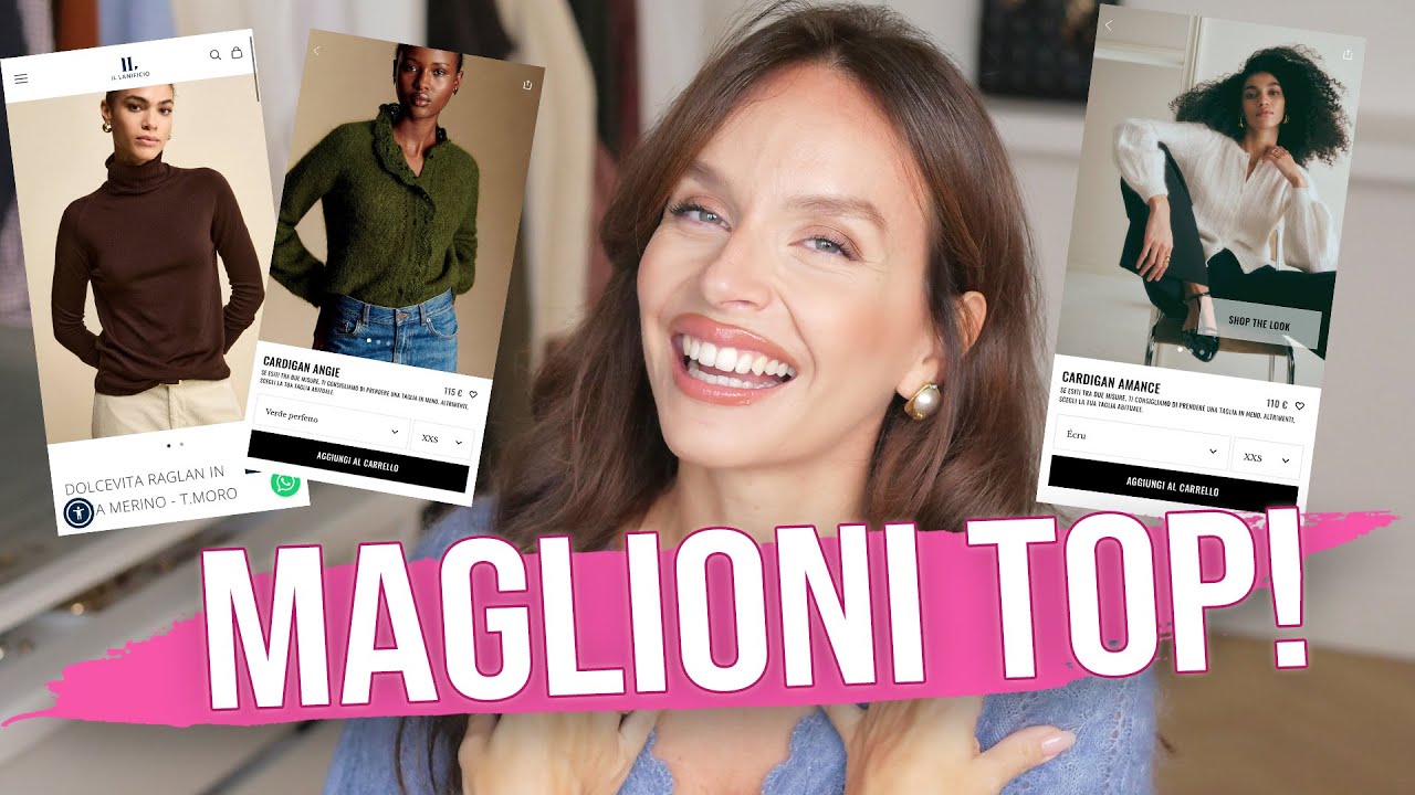 MAGLIONI DI QUALITÀ: dove trovare i migliori!