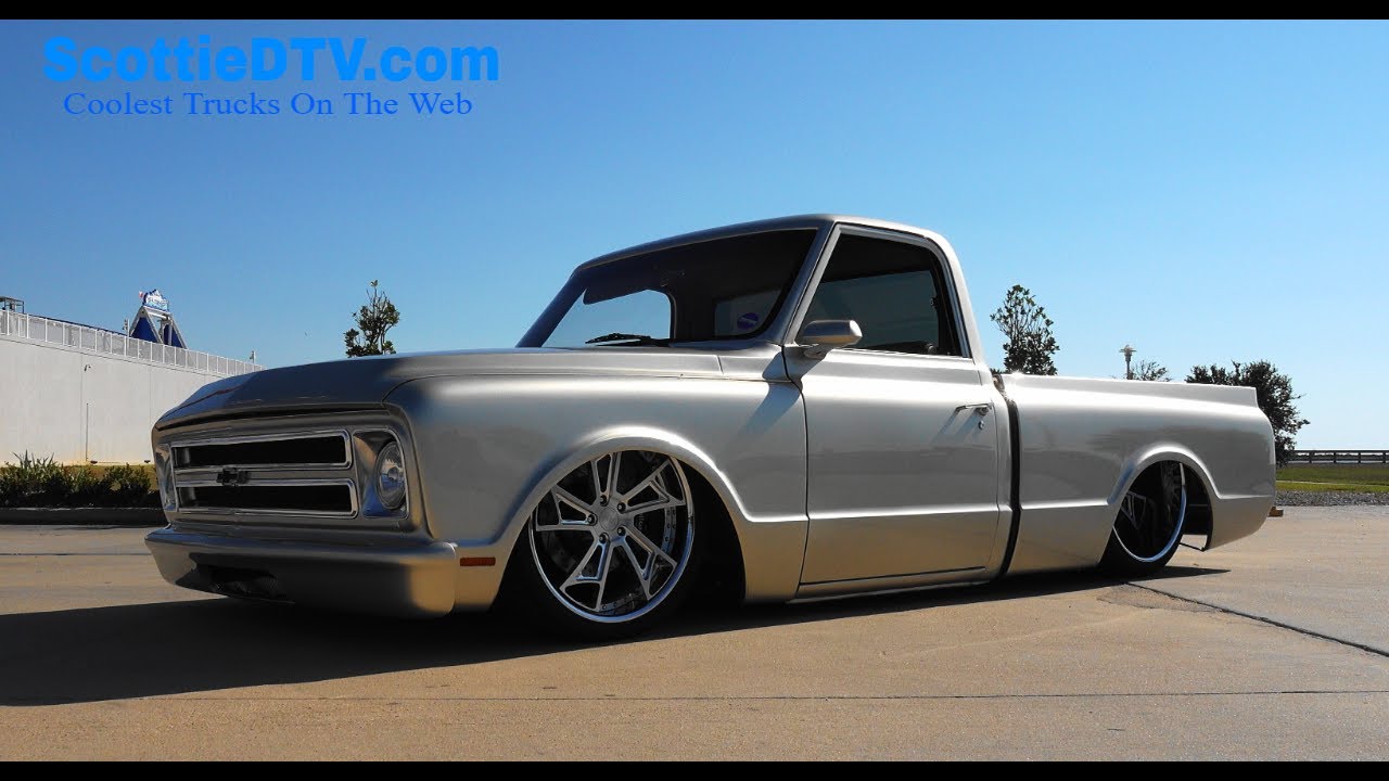 Check Out This Killer 1968 Chevy C10 Street Truck At Cruisin The Coast 2024!