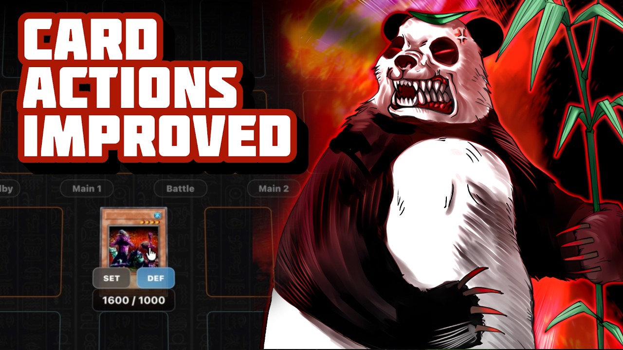 Refined Card Actions Goat Format Simulator Update