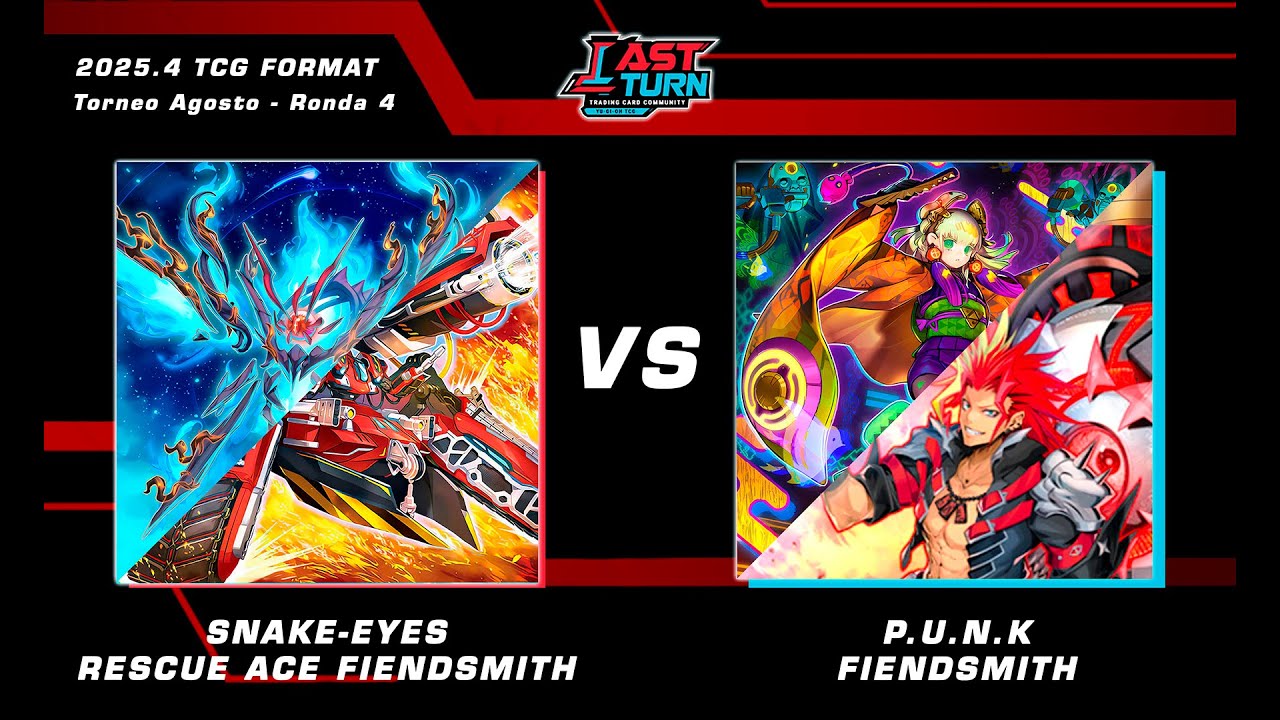 Snake-Eyes Rescue-Ace Fiendsmith vs P.U.N.K. Fiendsmith | Duel Live Replay – TCG Banlist Abril 2025