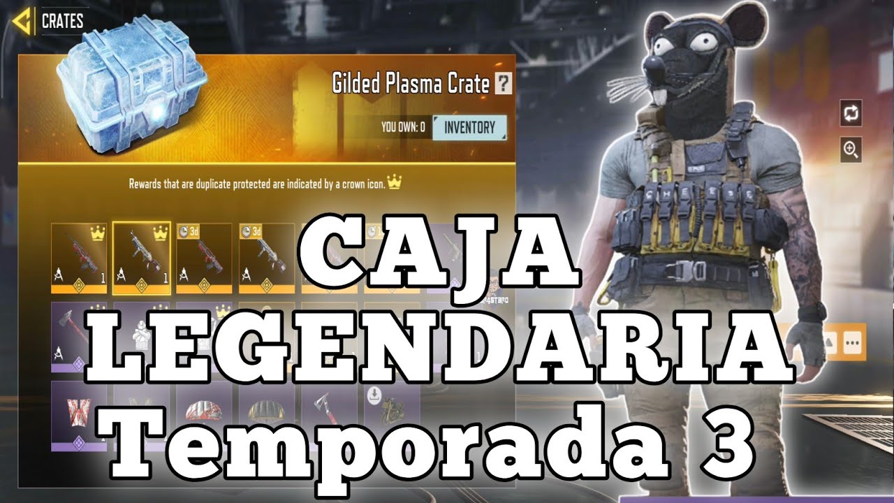 Caja Legendaria NEW LUCKY box | Pop Team EPIC  | NEW Urban TRACKER Crate | Full Leaks S3 | CODMOBILE