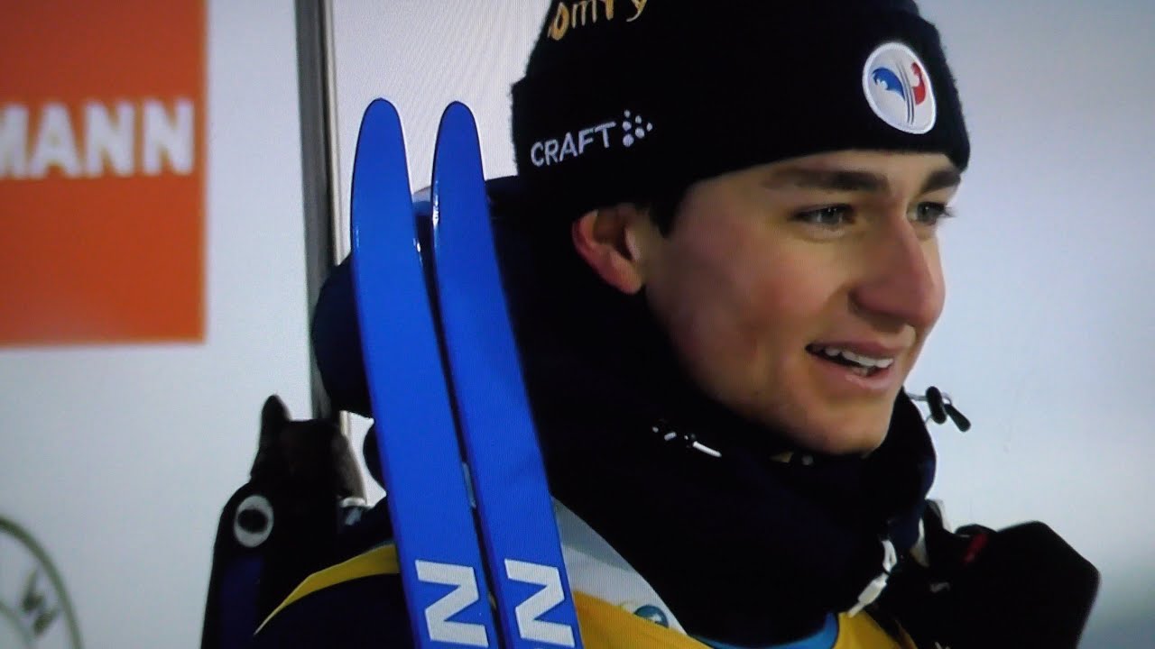 Biathlon Eric PERROT sa Mass Start Victorieuse à Nove Mesto