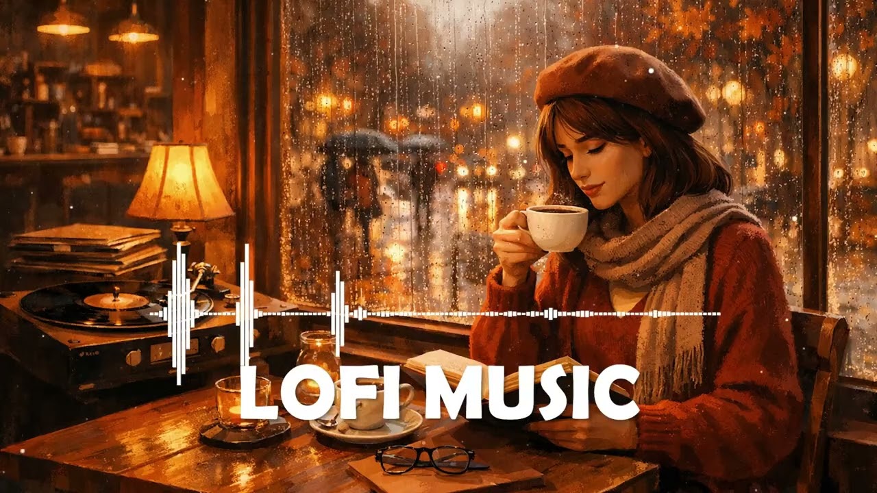 Rainy Night Jazz Cafe ☕ Relaxing Coffee Shop Ambience with Soft Jazz Music for Study, Work & Chill