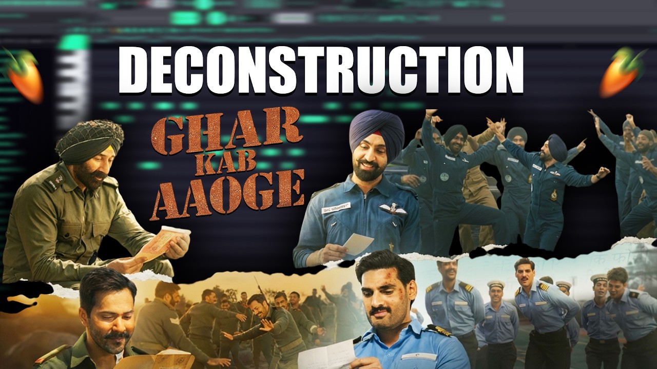 Ghar Kab Aaoge | Border Movie | FL Studio Song Deconstruction (Hindi) | Free FLP | Mr Singh Beats