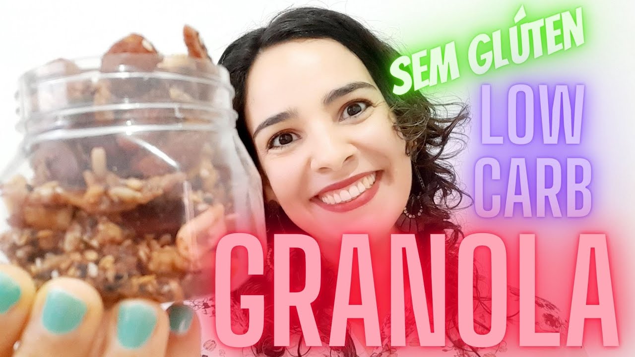 Receita De Granola LowCarb | Sem Glúten | Vegana