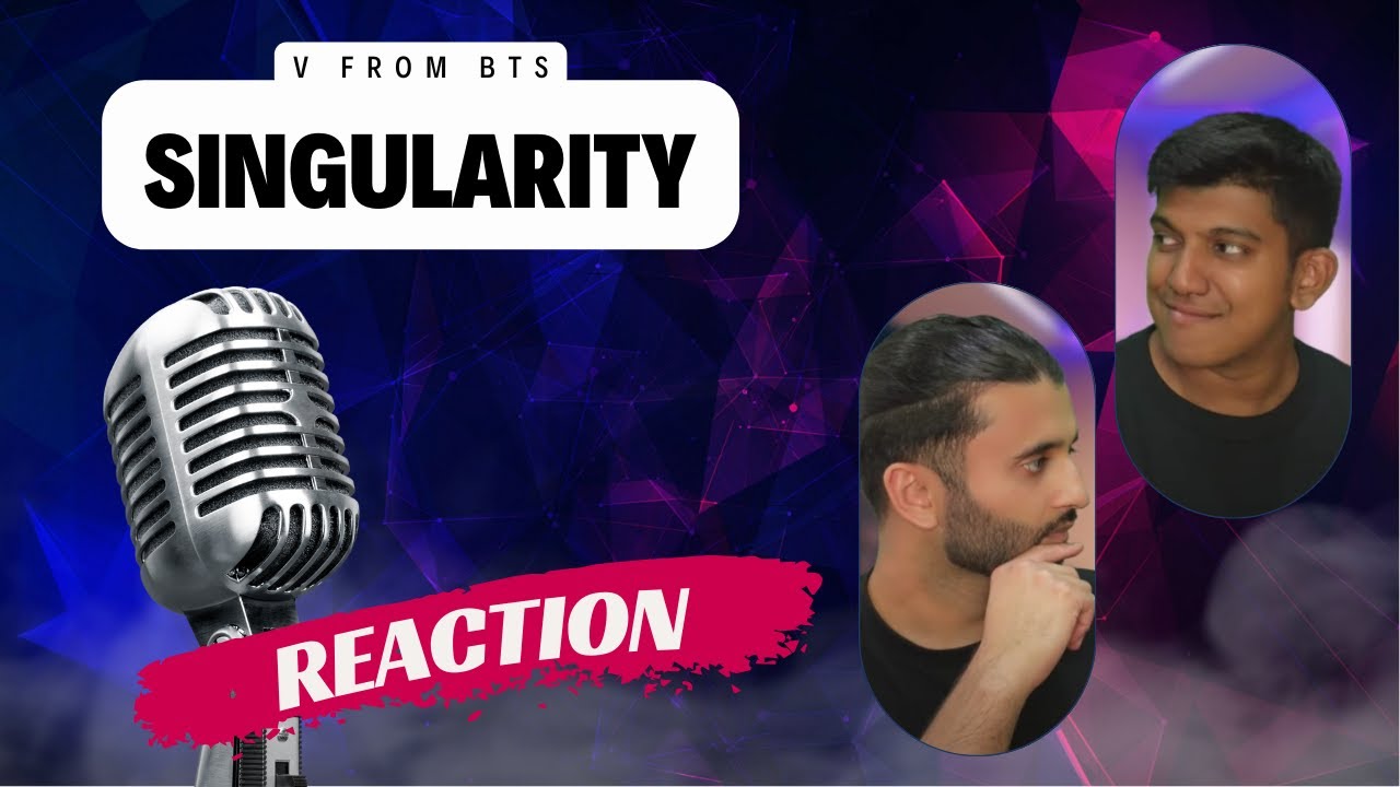 UK RAP FANS React to Singularity by V from BTS - First Reaction