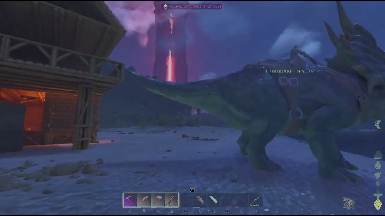 ARK primal chaos ep 11 en coop une tres belle base