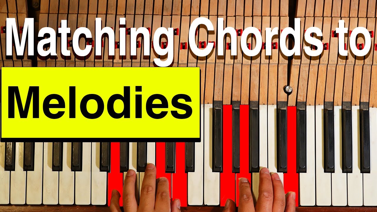 How to play chords with melody on piano